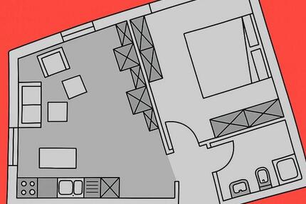 Erstbezug frisch renoviert 1 ZKB Küche Stellplatz Keller