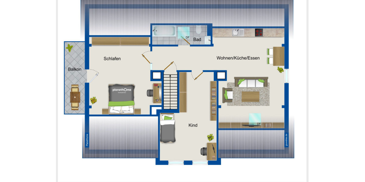 Dachgeschoßwohnung Rühen - 3 Zimmer, 90 m&sup2;, 767&euro; | Angebot:25354371