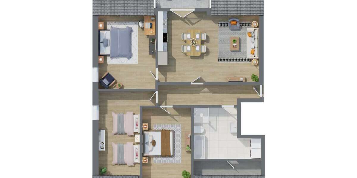 Etagenwohnung Scharbeutz - 4 Zimmer, 147 m&sup2;, 2.650&euro; | Angebot:26151829