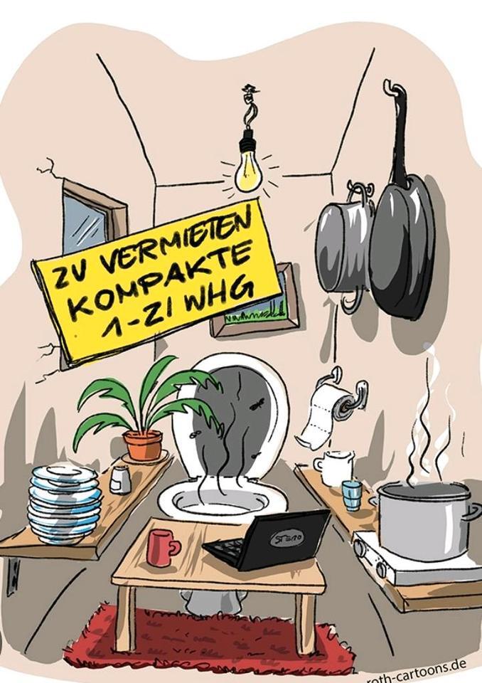EinZimmerwohnung ab 01.01.26 in Grünkraut