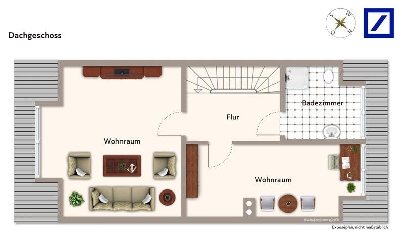 Reihenhaus Potsdam Berliner Vorstadt - 6 Zimmer, 195 m&sup2;, 3.705&euro; | Angebot:26455873
