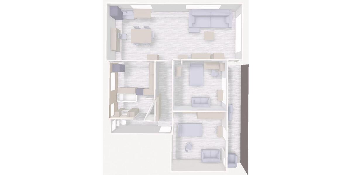 Erdgeschoßwohnung Gernsbach - 3.5 Zimmer, 112 m&sup2;, 1.232&euro; | Angebot:24742872