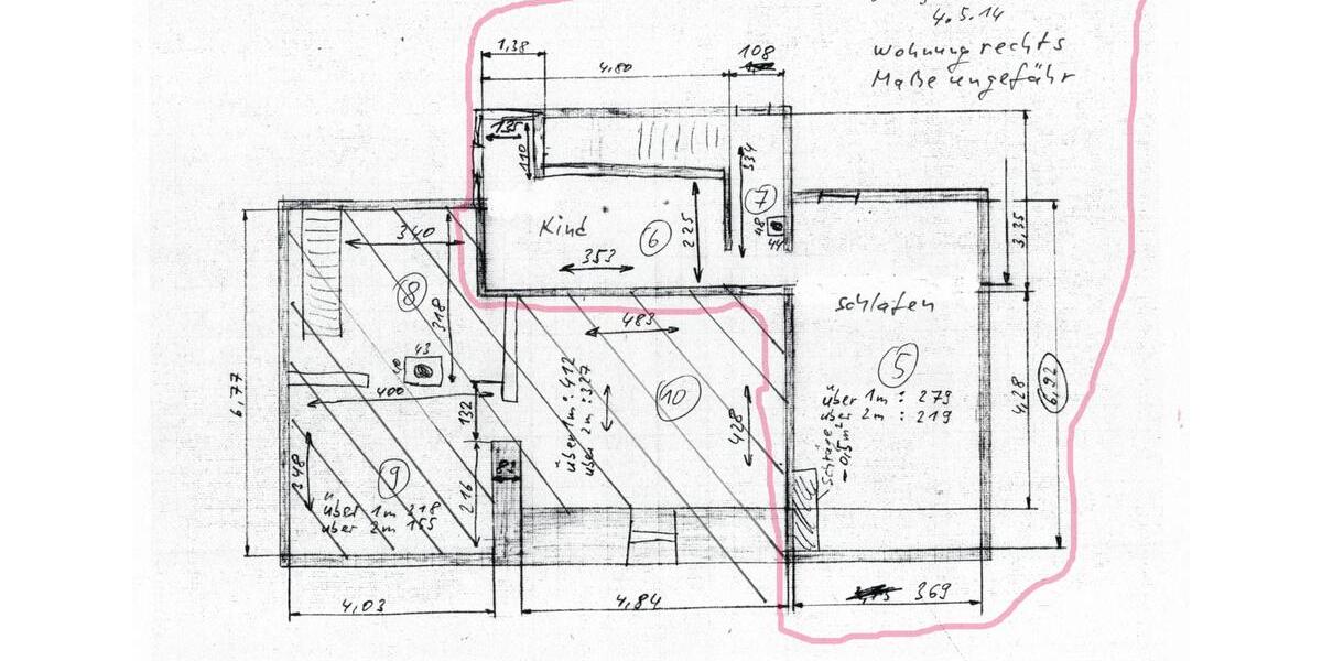 Maisonettenwohnung Altensteig - 3 Zimmer, 71 m&sup2;, 430&euro; | Angebot:26511596