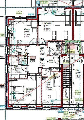 Etagenwohnung Bersenbrück - 3 Zimmer, 89 m&sup2;, 800&euro; | Angebot:25959119