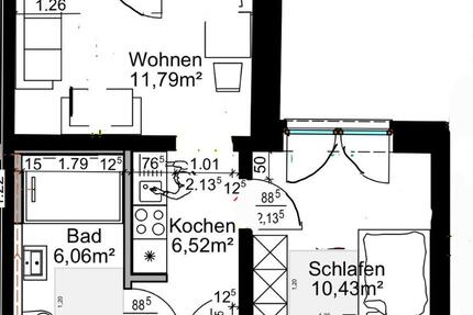 Moderne 1,5-Zimmer-Wohnung (ca. 38 m²) zimmer
