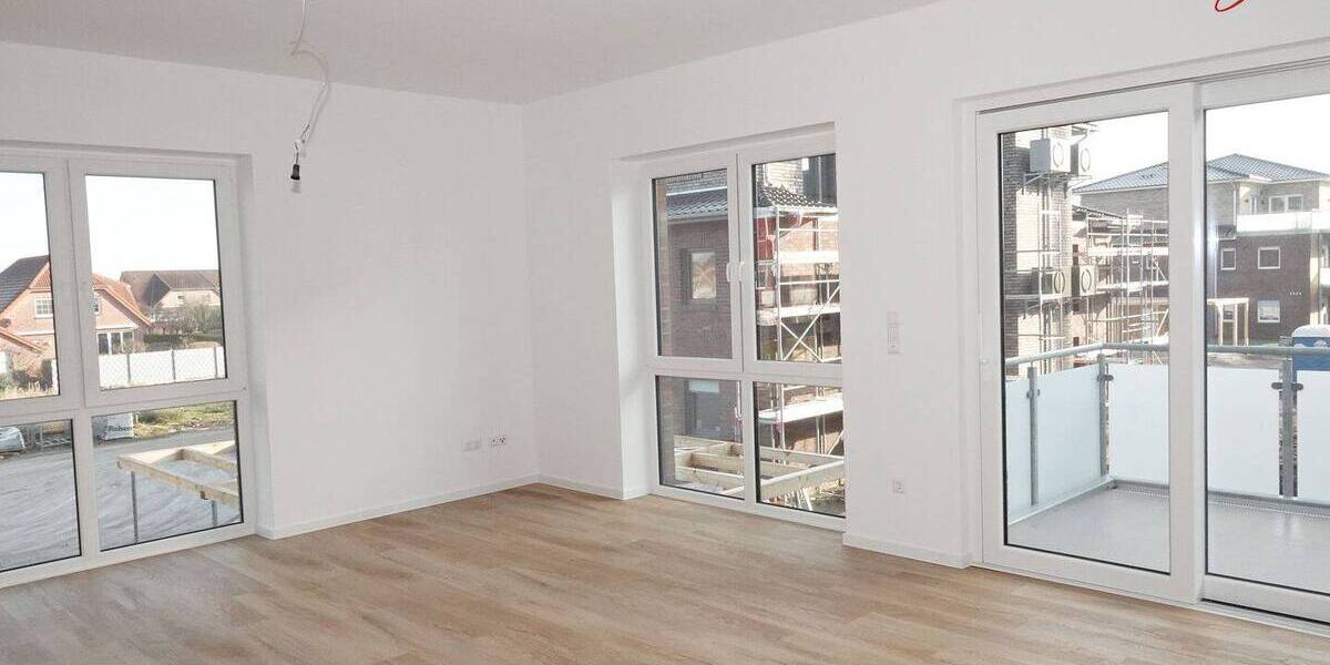 Etagenwohnung Wiesmoor Wiesederfehn - 3 Zimmer, 100 m&sup2;, 1.100&euro; | Angebot:25938375