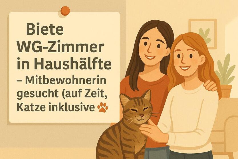 Mädels-WG auf Zeit in Haushälfte, Wassernahe