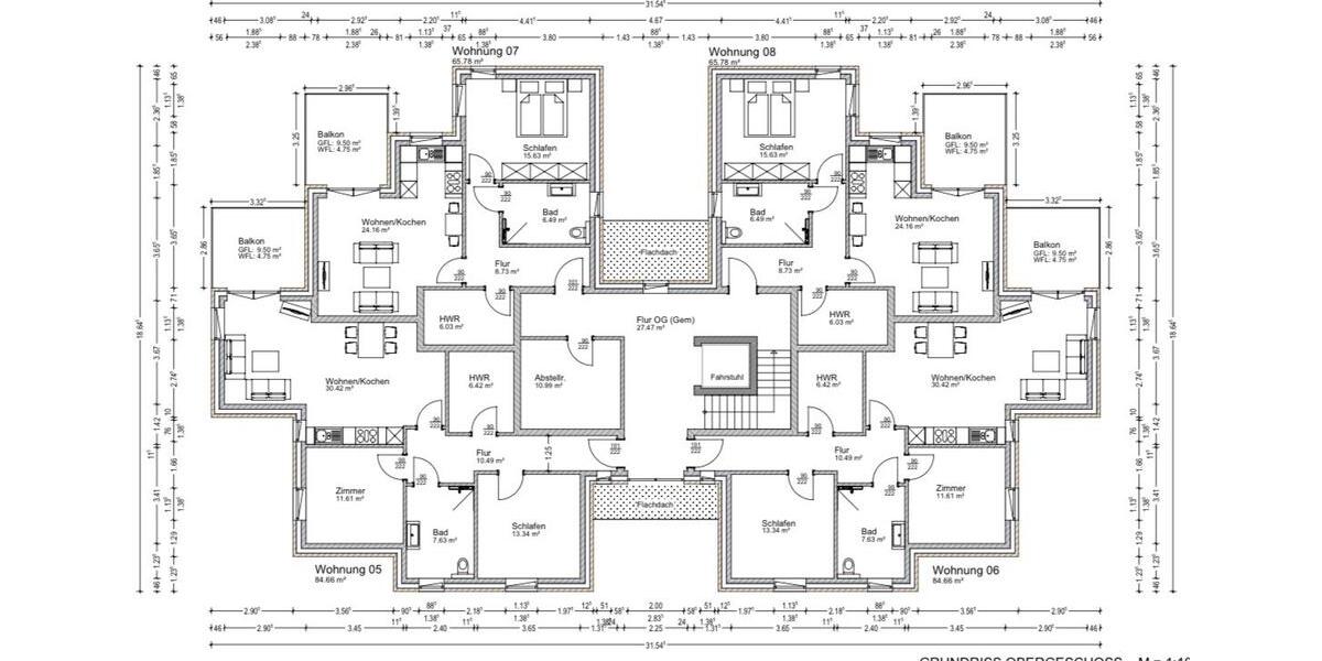 Etagenwohnung Owschlag - 2 Zimmer, 65 m&sup2;, 875&euro; | Angebot:24973924