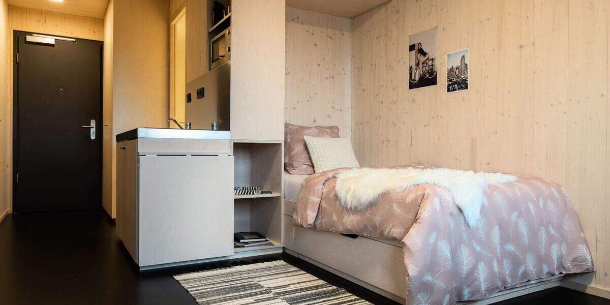 DIE ZIMMEREI | Rabattaktion! Möblierte All-In 1-Zimmer-Wohnung - 3 min zur S-Bahn | Basic Bude 1 zimmer