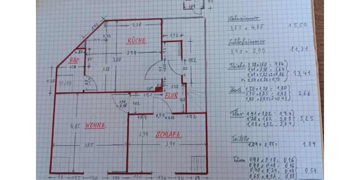 Etagenwohnung Solingen Central - 2 Zimmer, 51 m&sup2;, 550&euro; | Angebot:24512069