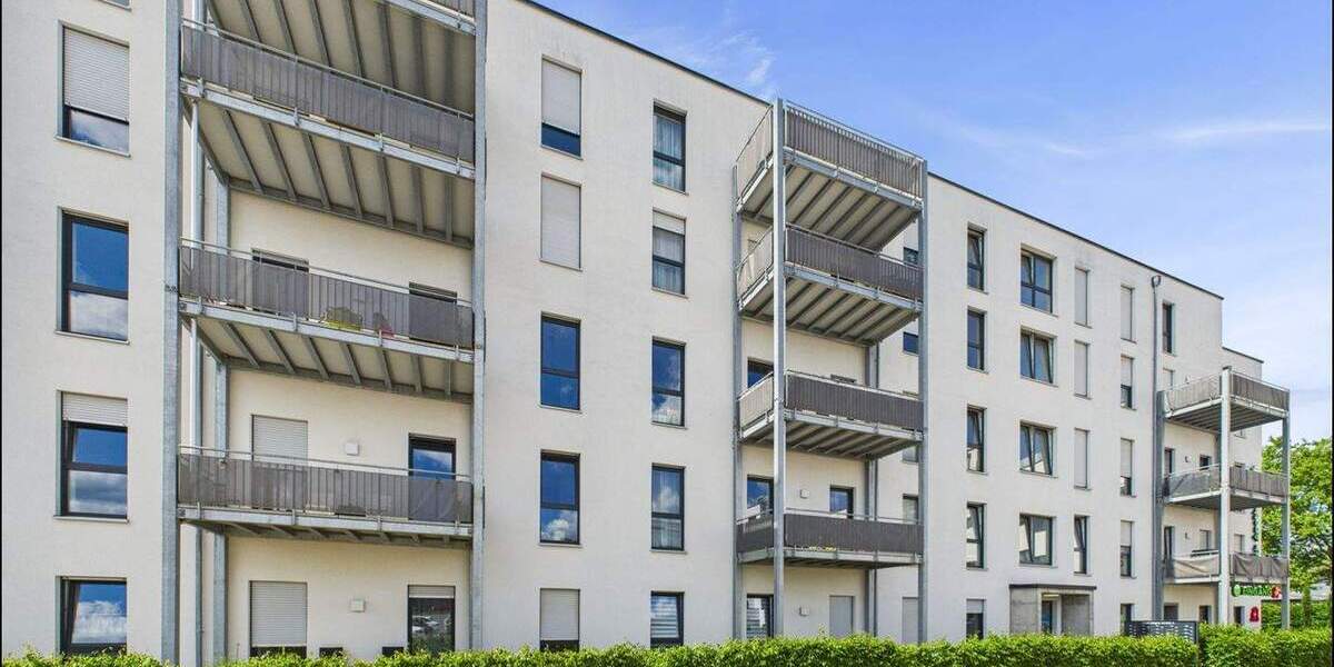 Helle 1 Zimmer-Wohnung im Prime Park Aschaffenburg - Zentrale Lage 1 zimmer