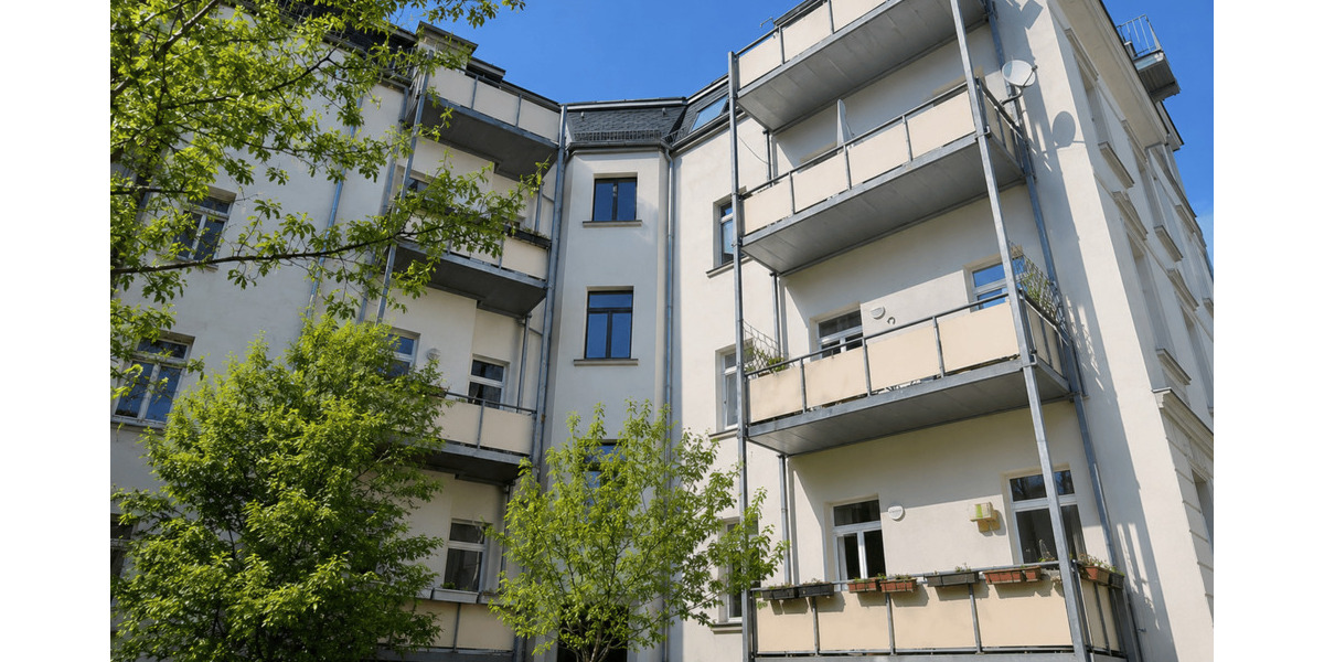 Etagenwohnung Leipzig Zentrum-West - 2 Zimmer, 64 m&sup2;, 575&euro; | Angebot:26725431