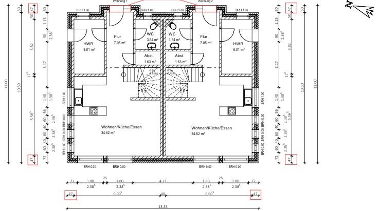 Doppelhaushälfte Oeversee - 4 Zimmer, 99 m&sup2;, 1.436&euro; | Angebot:26676736