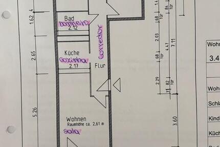 64m² - 3-Raumwohnung in Eisenach Nord (ab Februar) 3 zimmer