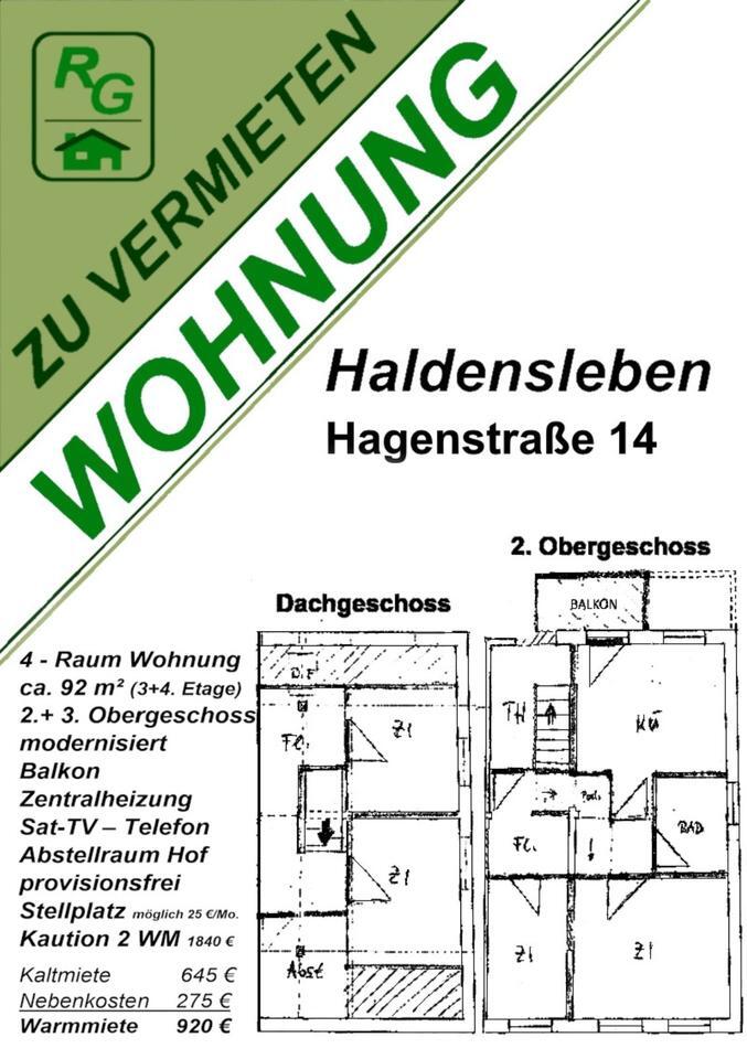 Wohnung in Haldensleben HS-14-HDL