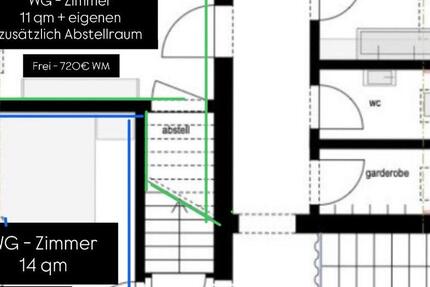 Bitte ANZEIGE LESEN! Zentrale, möblierte 3er WG-Neugründung zimmer