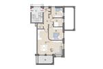 Etagenwohnung Gütersloh Isselhorst - 3 Zimmer, 88 m&sup2;, 1.090&euro; | Angebot:26637420
