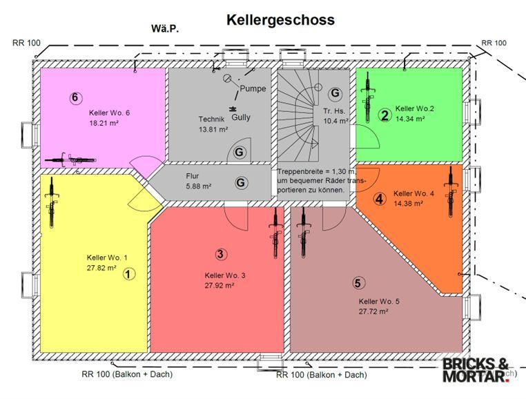 Dachgeschoßwohnung Deiningen - 4 Zimmer, 95 m&sup2;, 1.060&euro; | Angebot:23880826