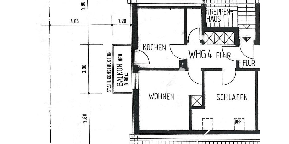 2 Zimmer Wohnung mit Balkon 2 zimmer