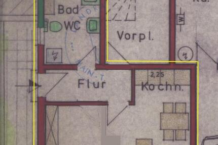 Wohnung Niederstetten - 1 Zimmer, 43 m&sup2;, 300&euro; | Angebot:25498344