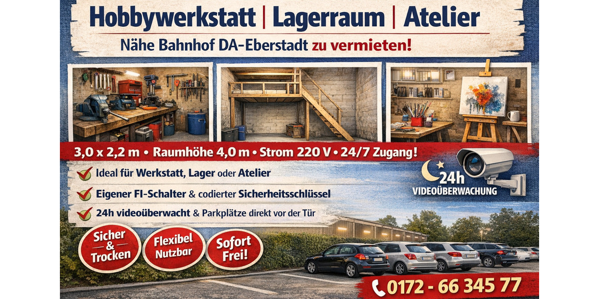 Gewerbeobjekt Ober-Ramstadt Ramstadt - 165&euro; | Angebot:25080927