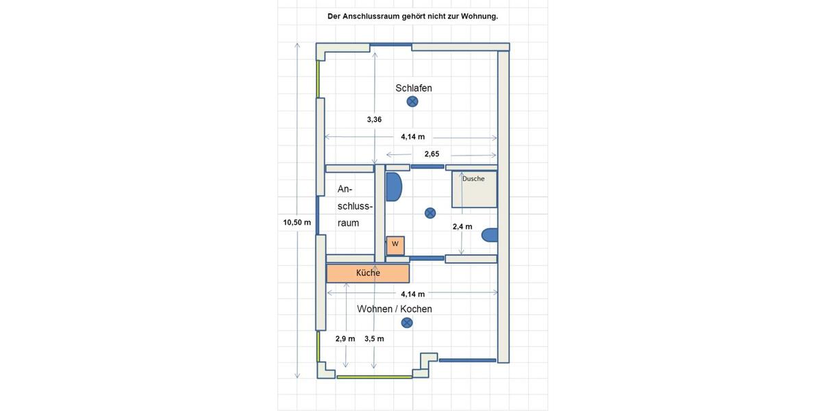 Erdgeschoßwohnung Bad Bocklet - 2 Zimmer, 36 m&sup2;, 550&euro; | Angebot:26489947