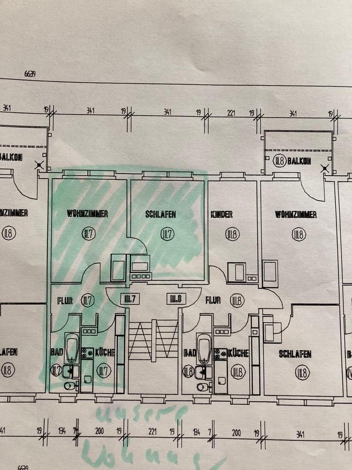 Frisch renovierte 2-Zimmer Wohnung in Torgau zu vermieten