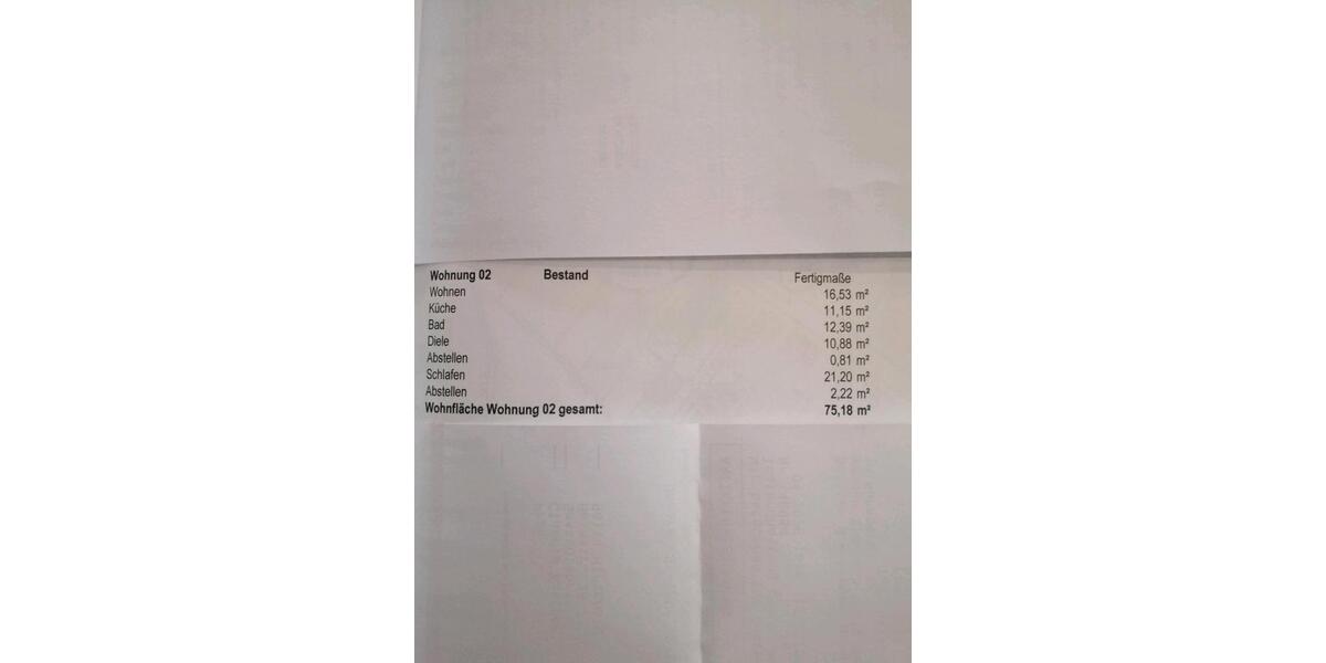 Etagenwohnung Hirschaid - 2 Zimmer, 75 m&sup2;, 840&euro; | Angebot:25941764