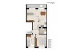 Etagenwohnung Dessau-Roßlau Innenstadt - 3 Zimmer, 57 m&sup2;, 385&euro; | Angebot:26739950