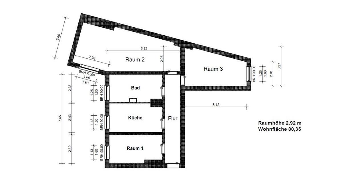 Wohnen auf Zeit Berlin Treptow-Köpenick - 3 Zimmer, 81 m&sup2;, 1.078&euro; | Angebot:26693727