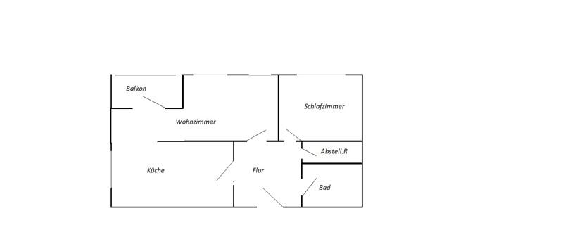 Schöner Wohnen in dieser günstigen 2-Zimmer-Wohnung 2 zimmer