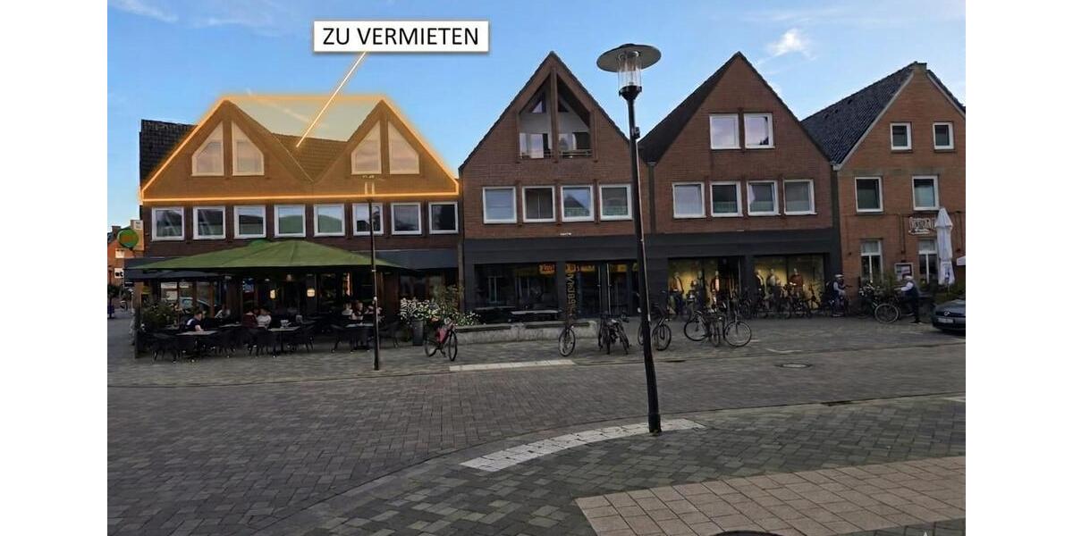 Dachgeschoßwohnung Salzbergen - 3 Zimmer, 82 m&sup2;, 650&euro; | Angebot:26692406