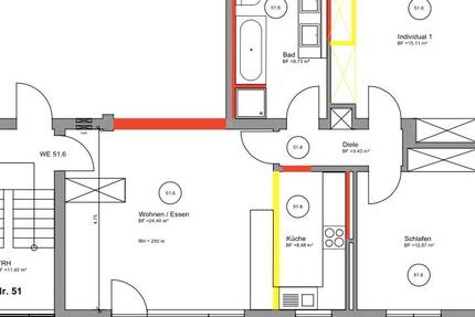 Wohnung Reiskirchen - 3 Zimmer, 75 m&sup2;, 825&euro; | Angebot:26481532