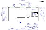 Etagenwohnung Magdeburg - 2 Zimmer, 64 m&sup2;, 532&euro; | Angebot:26534930