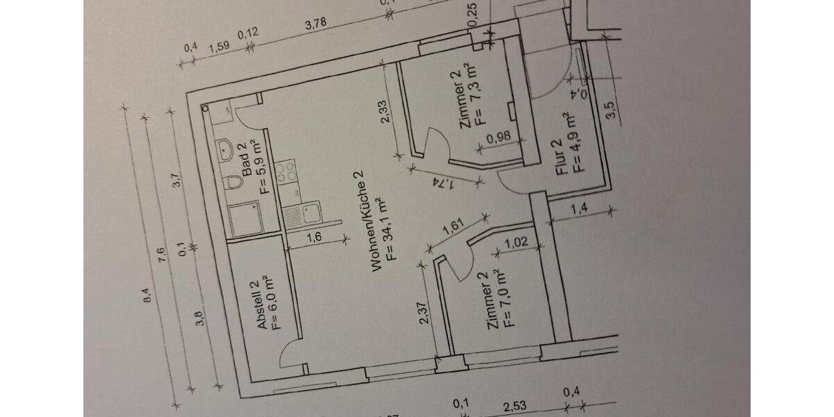 Erdgeschoßwohnung Tangermünde - 3 Zimmer, 65 m&sup2;, 560&euro; | Angebot:26049089