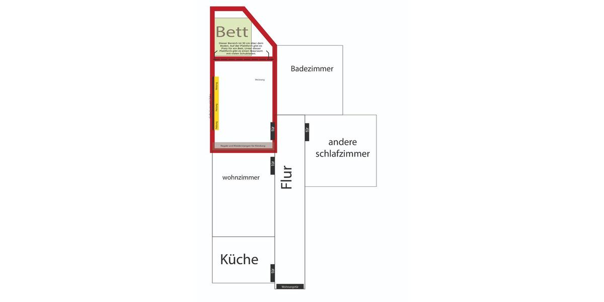 Wohnen auf Zeit Hannover Nord - 3 Zimmer, 110 m&sup2;, 450&euro; | Angebot:24827741