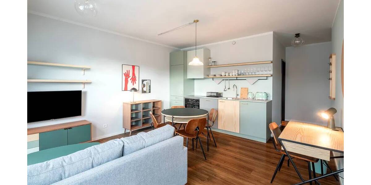 Etagenwohnung Berlin Neukölln - 2 Zimmer, 40 m&sup2;, 1.395&euro; | Angebot:26728046