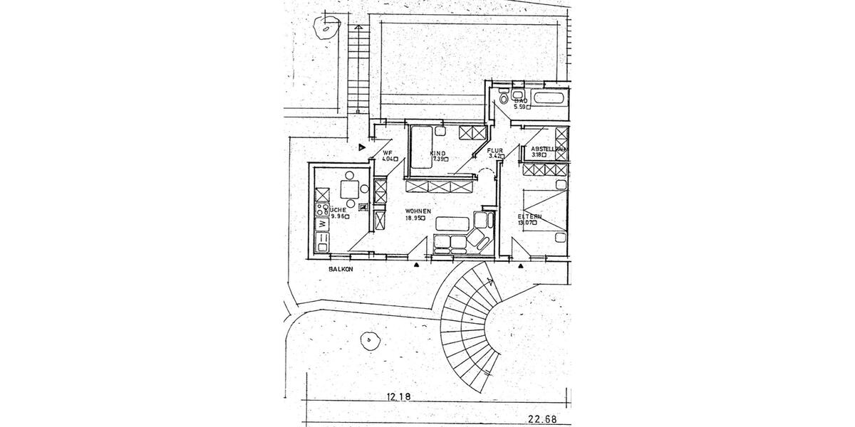 Terrassenwohnung Mettendorf - 3 Zimmer, 65 m&sup2;, 720&euro; | Angebot:26642424