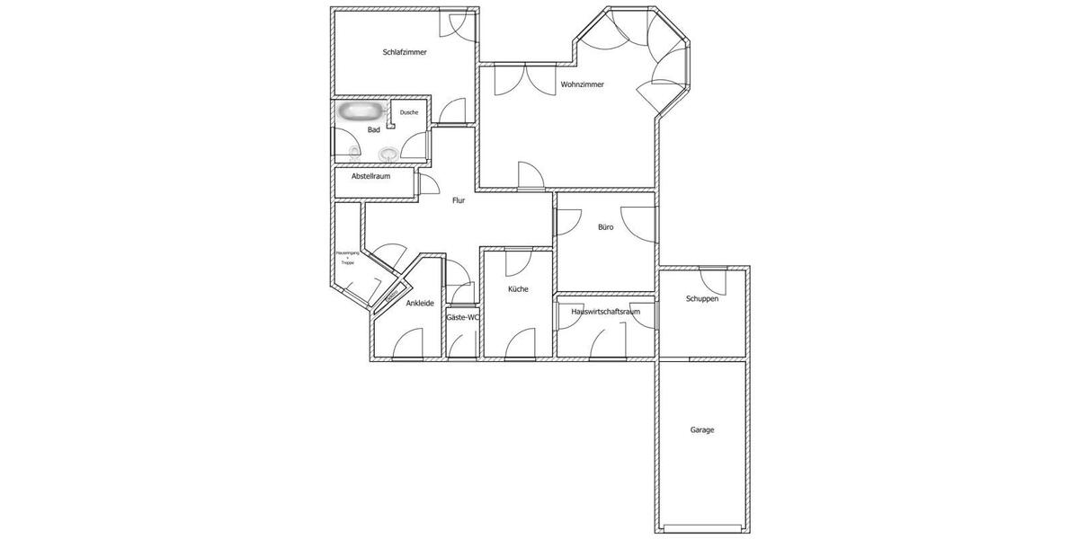 Erdgeschoßwohnung Vechta - 3.5 Zimmer, 97 m&sup2;, 860&euro; | Angebot:26698556