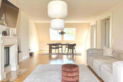 Cecilienallee: Premium-Maisonette mit Rheinblick, Klima, Einbauküche und Tiefgarage 3 zimmer