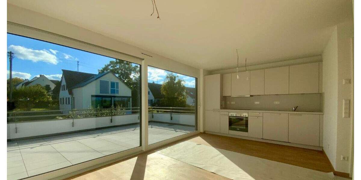 2-Zimmer-Neubau mit EBK & Dachterrasse 2 zimmer
