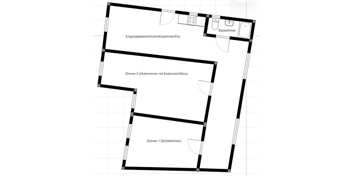 Erdgeschoßwohnung Biberach an der Riß - 2.5 Zimmer, 95 m&sup2;, 1.250&euro; | Angebot:24878612