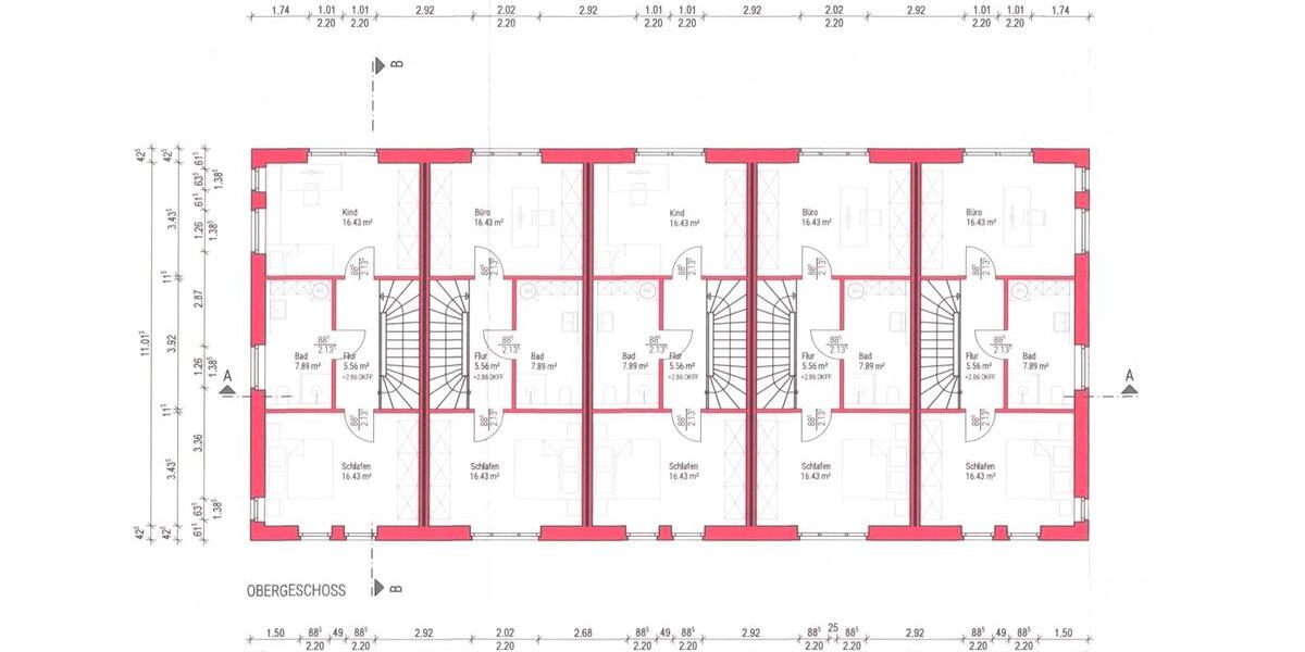 Reihenhaus Bad Bentheim - 3 Zimmer, 96 m&sup2;, 1.150&euro; | Angebot:25866626