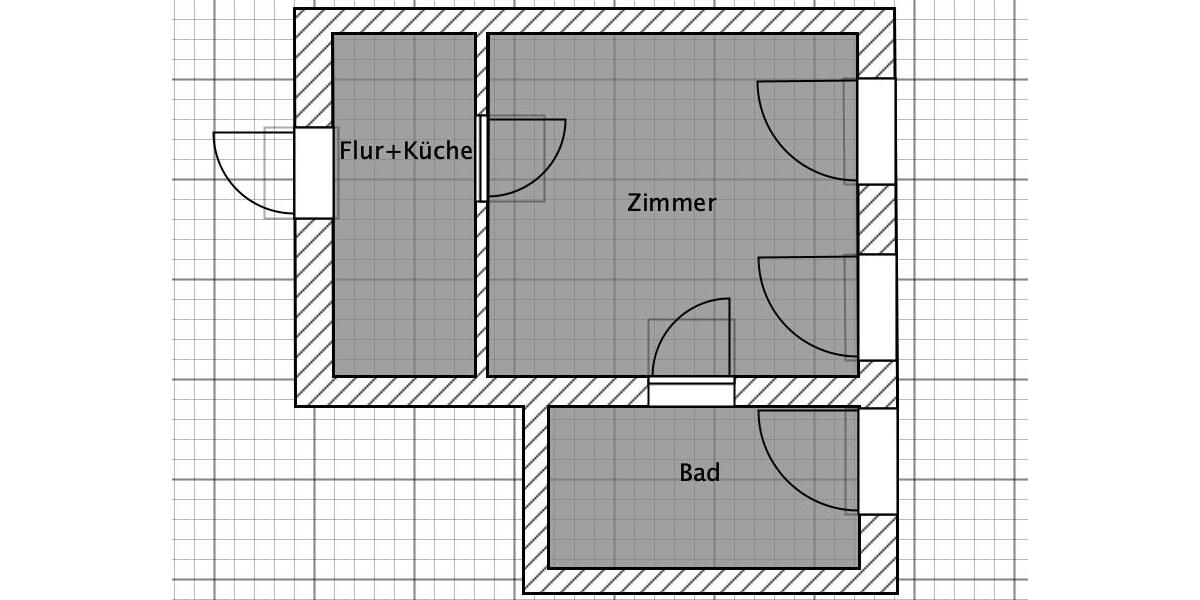 Erdgeschoßwohnung Greifswald - 1 Zimmer, 27 m&sup2;, 325&euro; | Angebot:26645120
