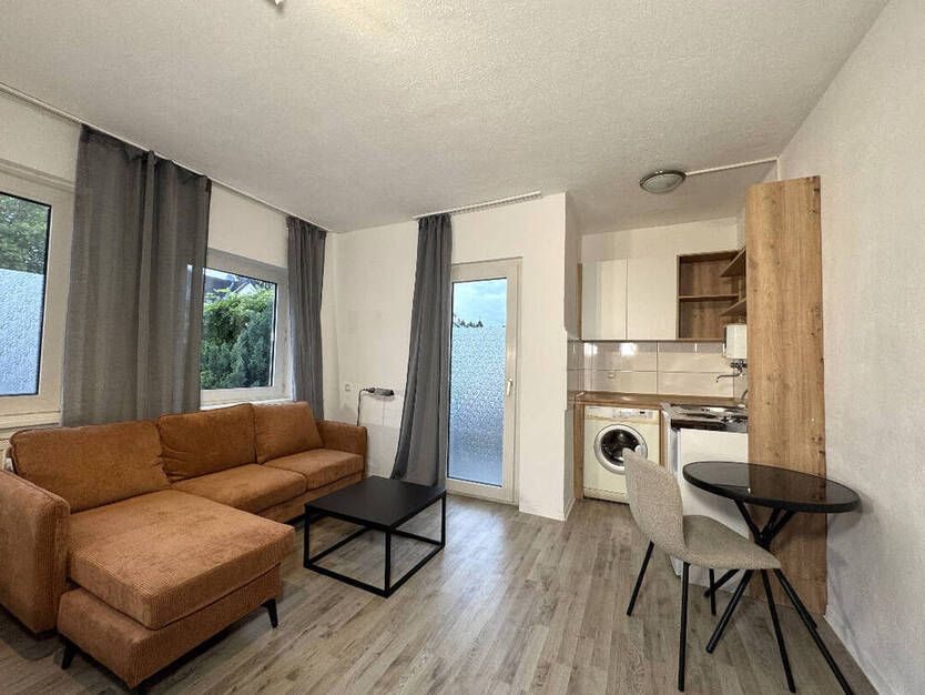 Möblierte 1 Zimmer Wohnung mit Loggia in Beckhausen, Gelsenkirchen - Ideal für Berufspendler!