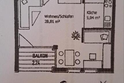 Wohnung Taufkirchen (Vils) - 1.5 Zimmer, 46 m&sup2;, 680&euro; | Angebot:26322601