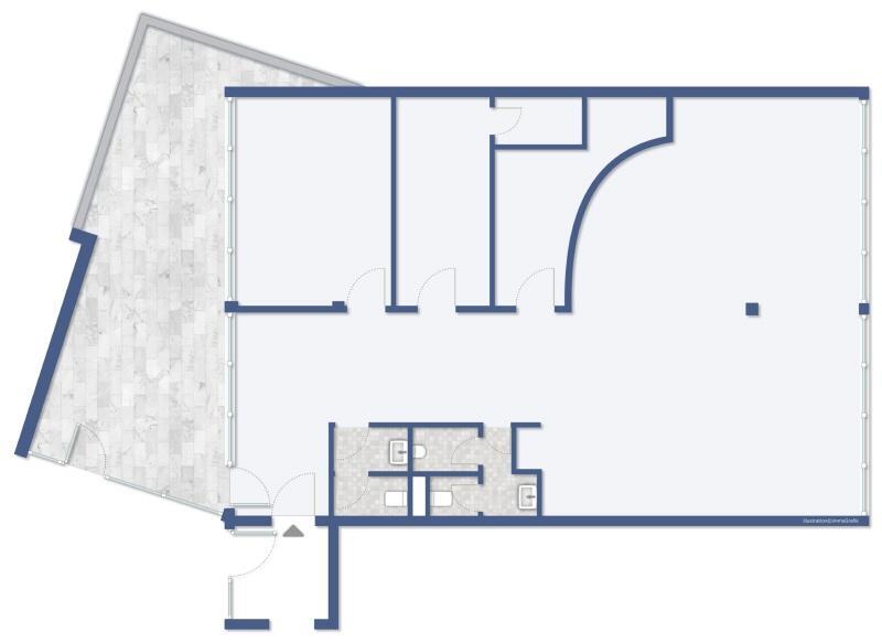 Bürofläche in Stein 130m² mit freier Einteilung als Praxis, Kanzlei, Fitnesstudio uvm. nutzbar
