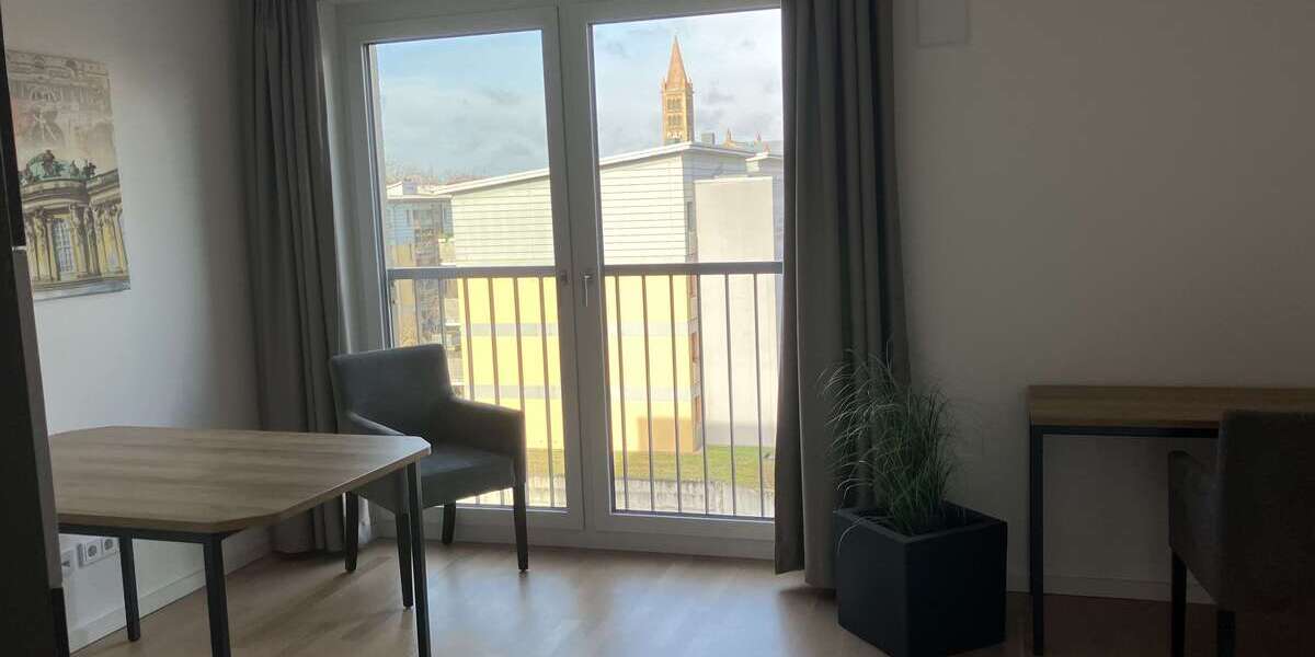 Etagenwohnung Potsdam Historische Innenstadt - 1 Zimmer, 51 m&sup2;, 1.321&euro; | Angebot:25191572