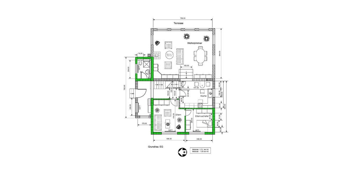 Einfamilienhaus Neuenhagen bei Berlin - 8 Zimmer, 212 m&sup2;, 2.950&euro; | Angebot:25049650