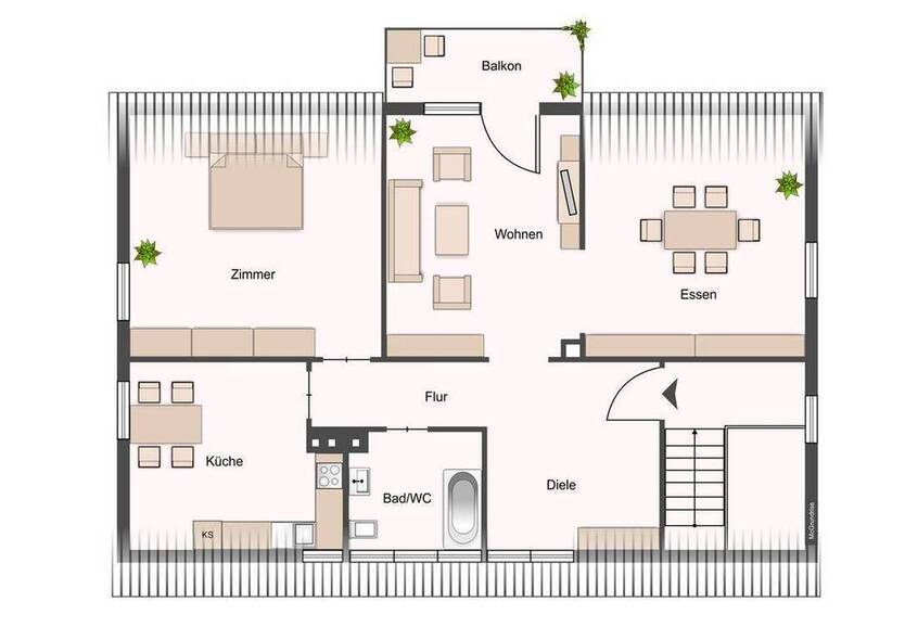 ... Ihre neue Wohnung ist da - wie für Sie gemacht ....